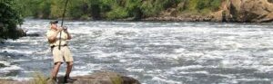 River Nile at the bottom of Murchison falls