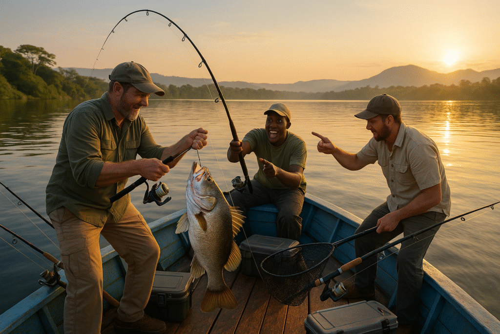 Lake Victoria fishing for Ultimate Destination for Sport Fishing by Peter's Fishing Tours