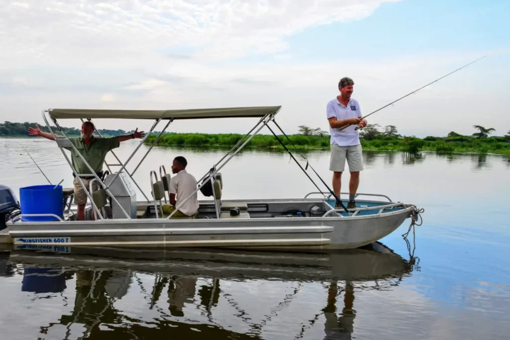 fishing at Jinja by peter's fishing tours