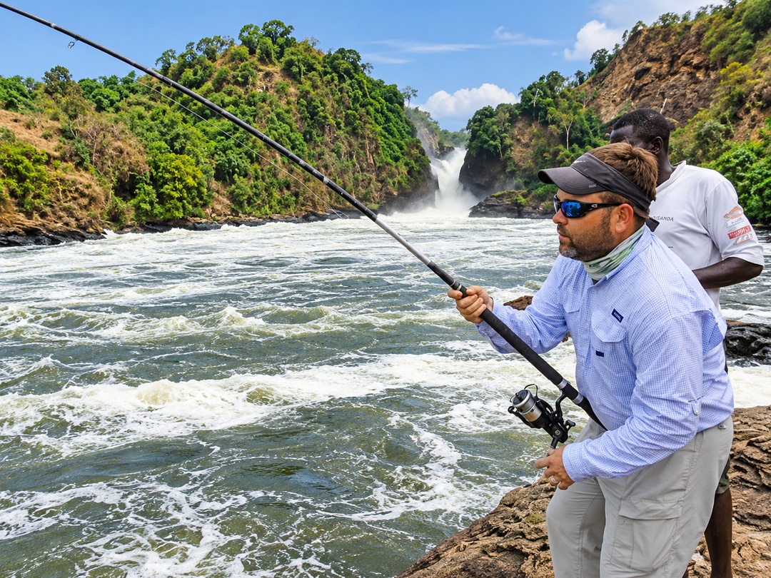 Murchison Falls Fishing | Nile Perch Fishing Safaris Murchison Falls fishing – Nile perch fishing safaris on the River Nile in Uganda
