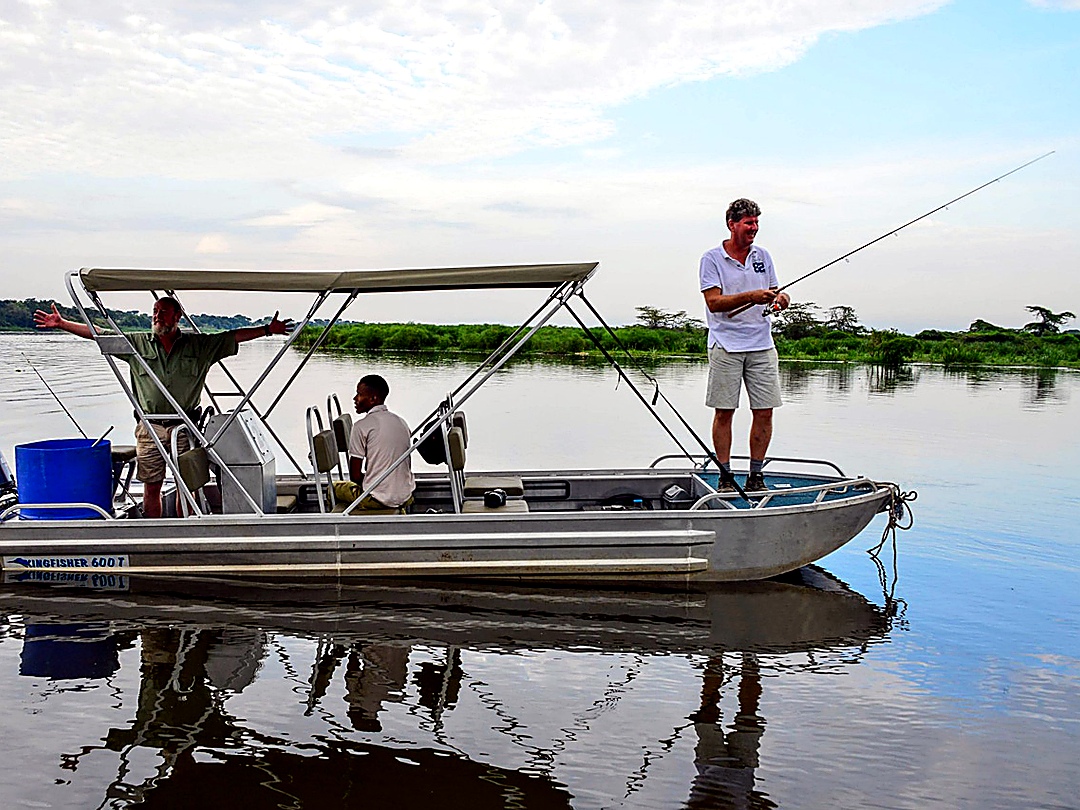 Nile River Fishing Safaris in Uganda | Peter’s Fishing Tours Private Nile River fishing safaris in Uganda with Peter’s Fishing Tours targeting trophy Nile perch