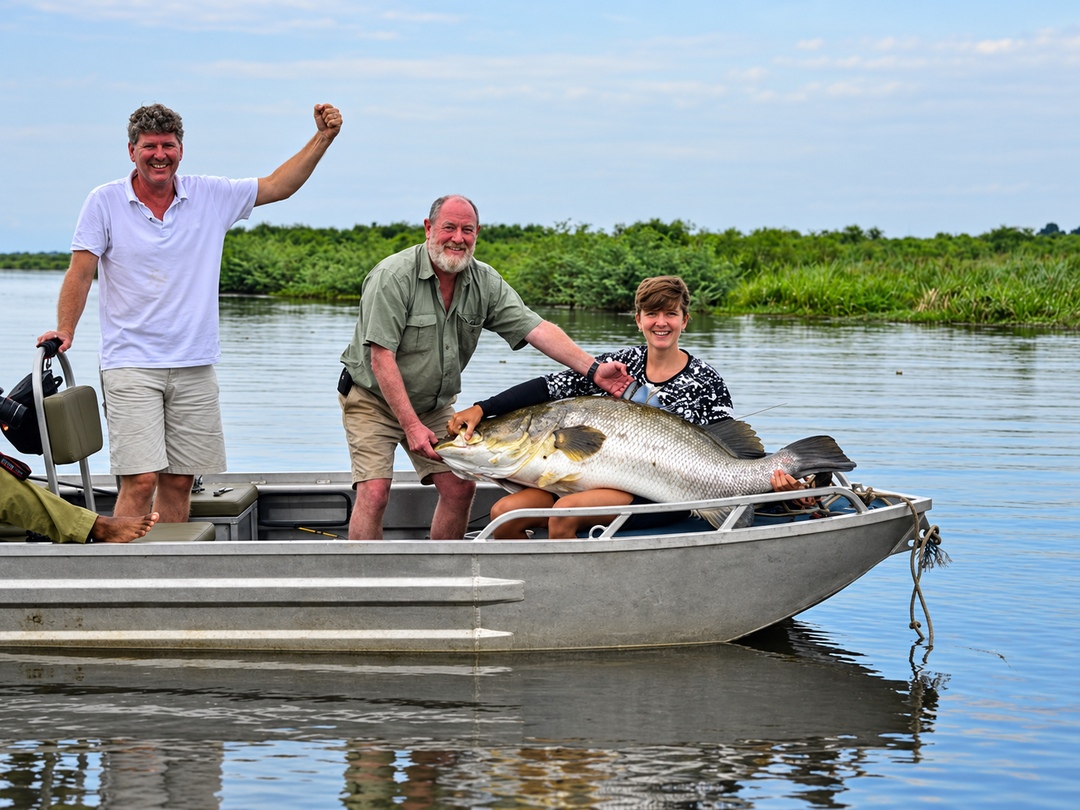 Nile River Fishing Safaris in Uganda | Peter’s Fishing Tours Nile perch fishing on the River Nile in Uganda with Peter’s Fishing Tours